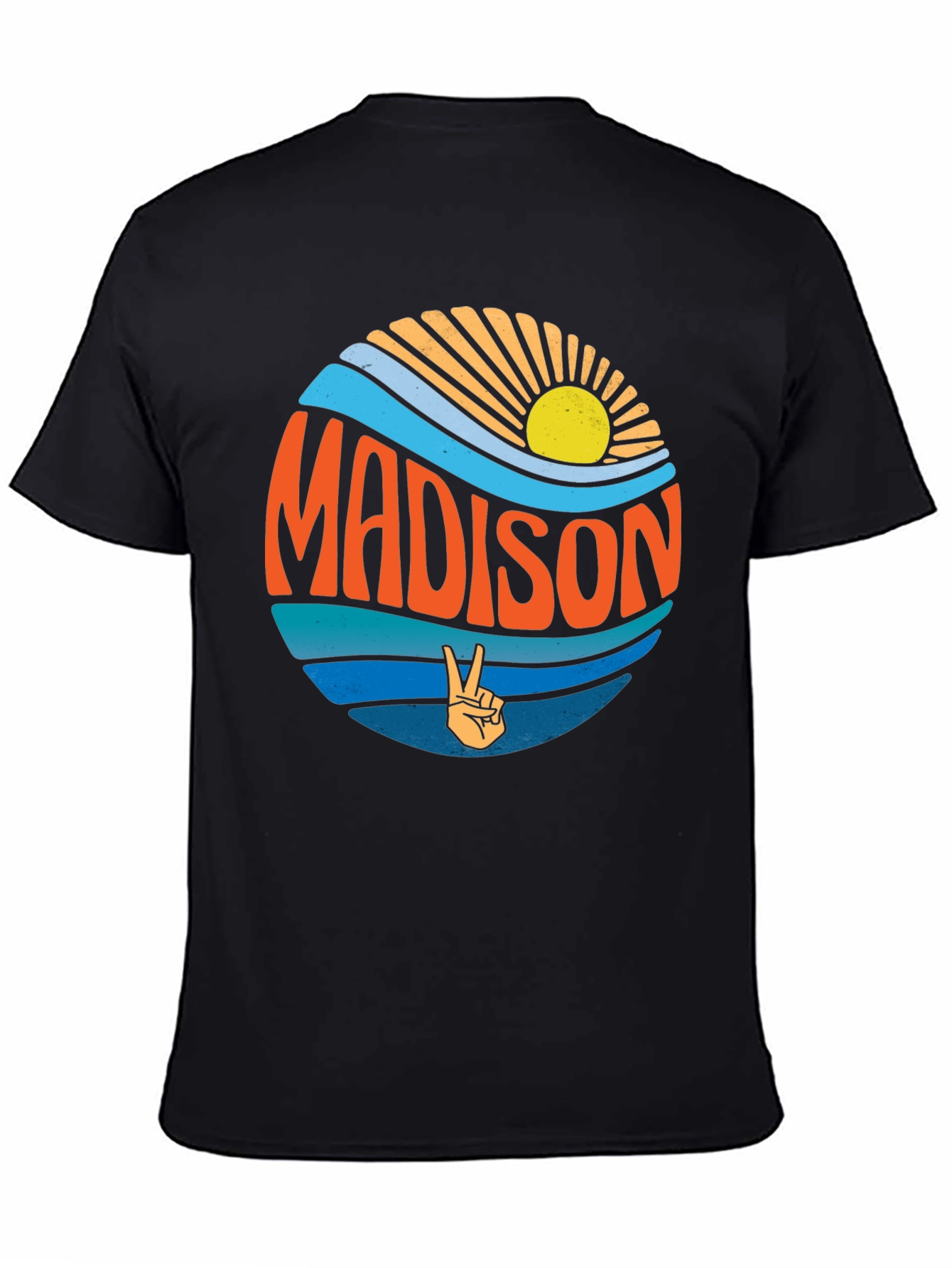 Madison Peace Sign Graphic Tee
