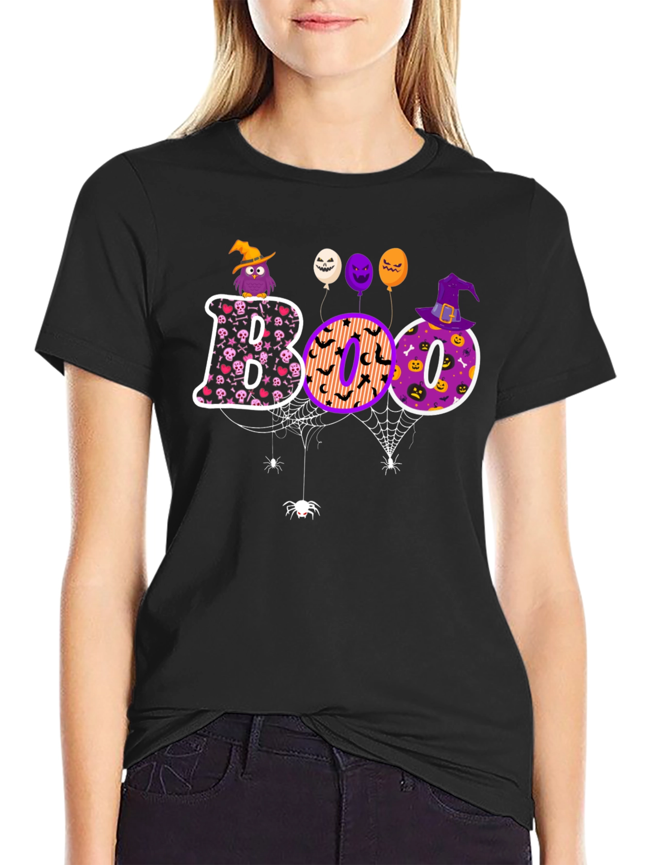 Halloween Boo Graphic Tee