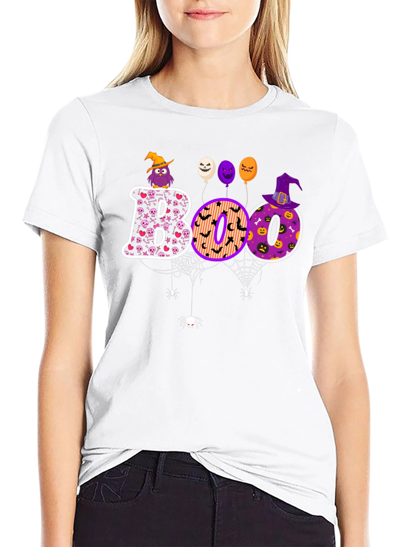 Halloween Boo Graphic Tee