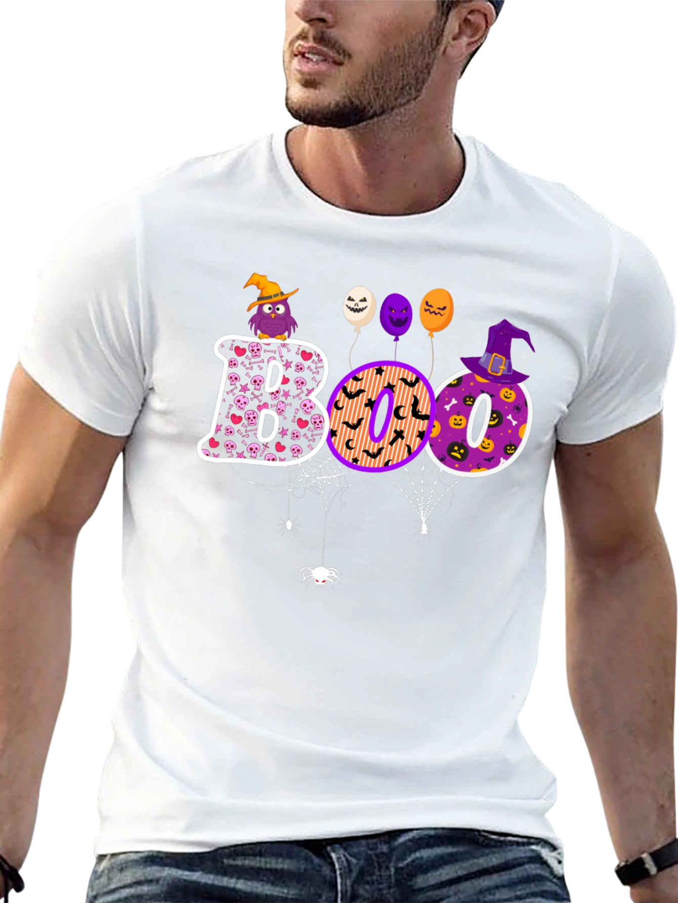 Halloween Boo Graphic Tee