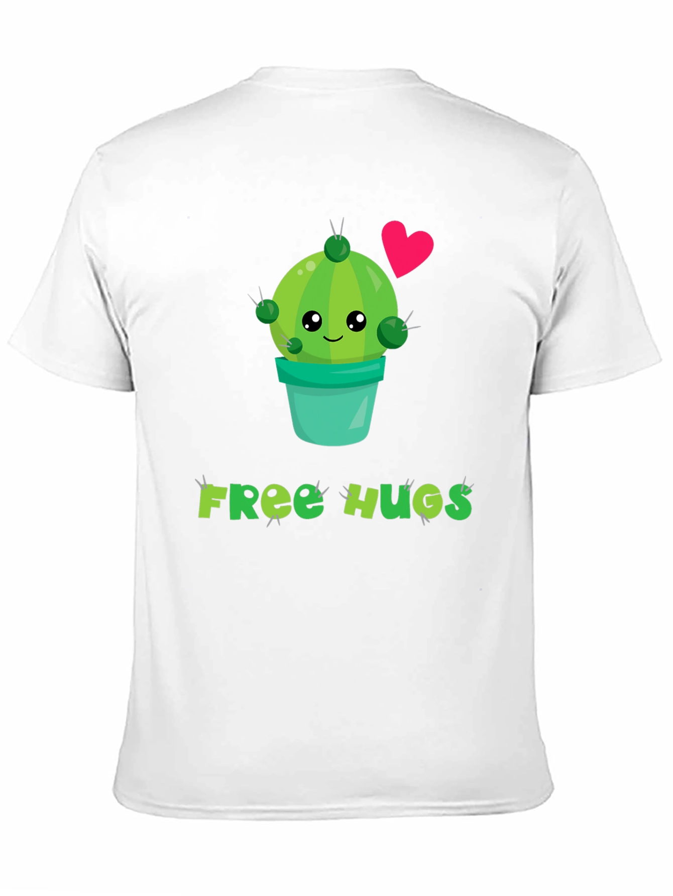 Cute Cactus Free Hugs Graphic Tee