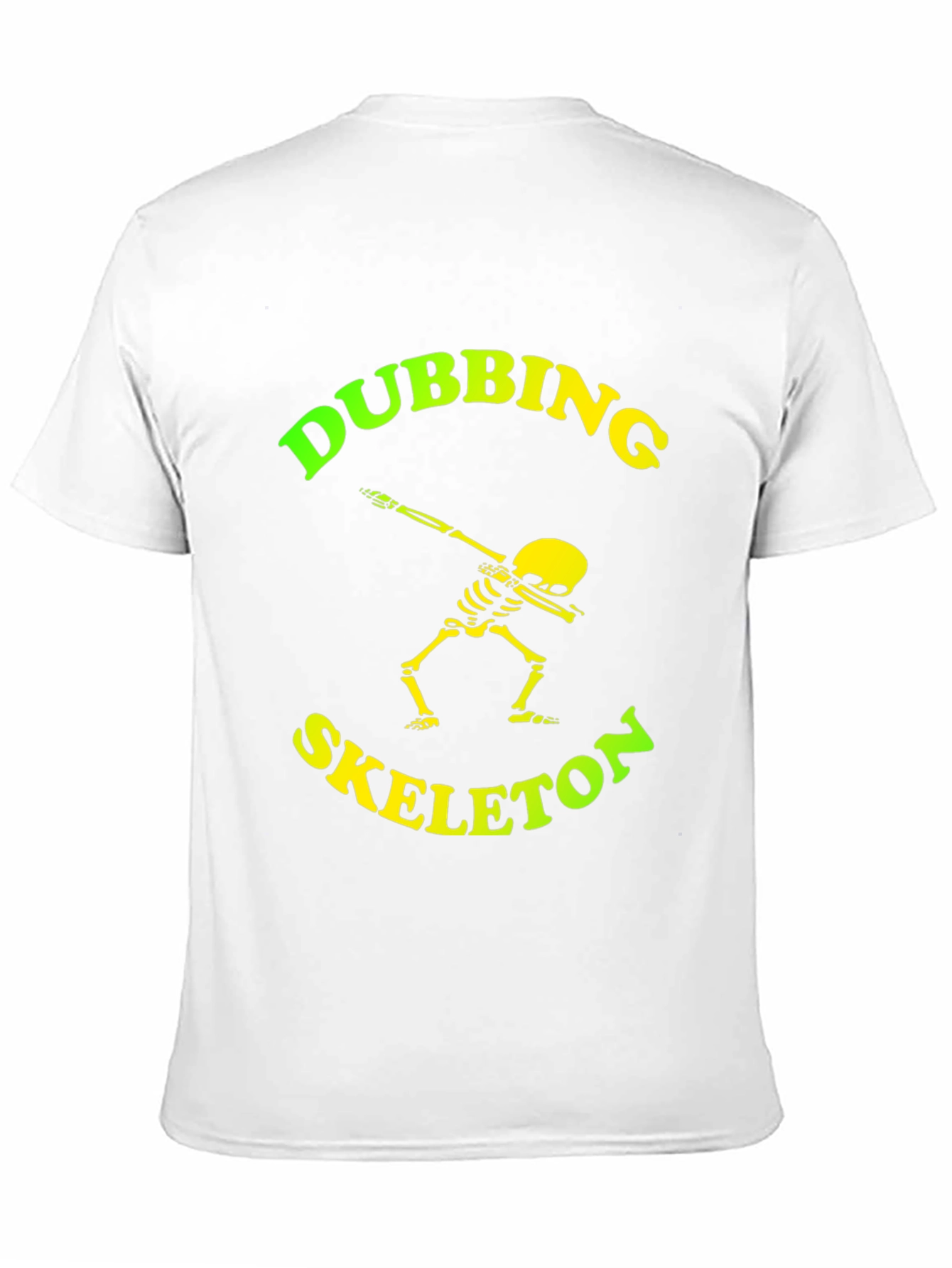 Dabbing Skeleton Graphic Tee - Trendy Black T-Shirt