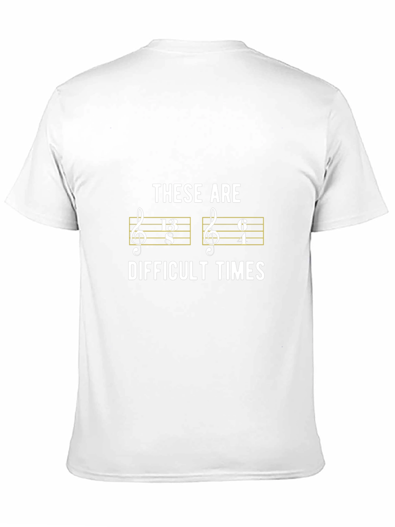 Difficult Times Music Pun T-Shirt