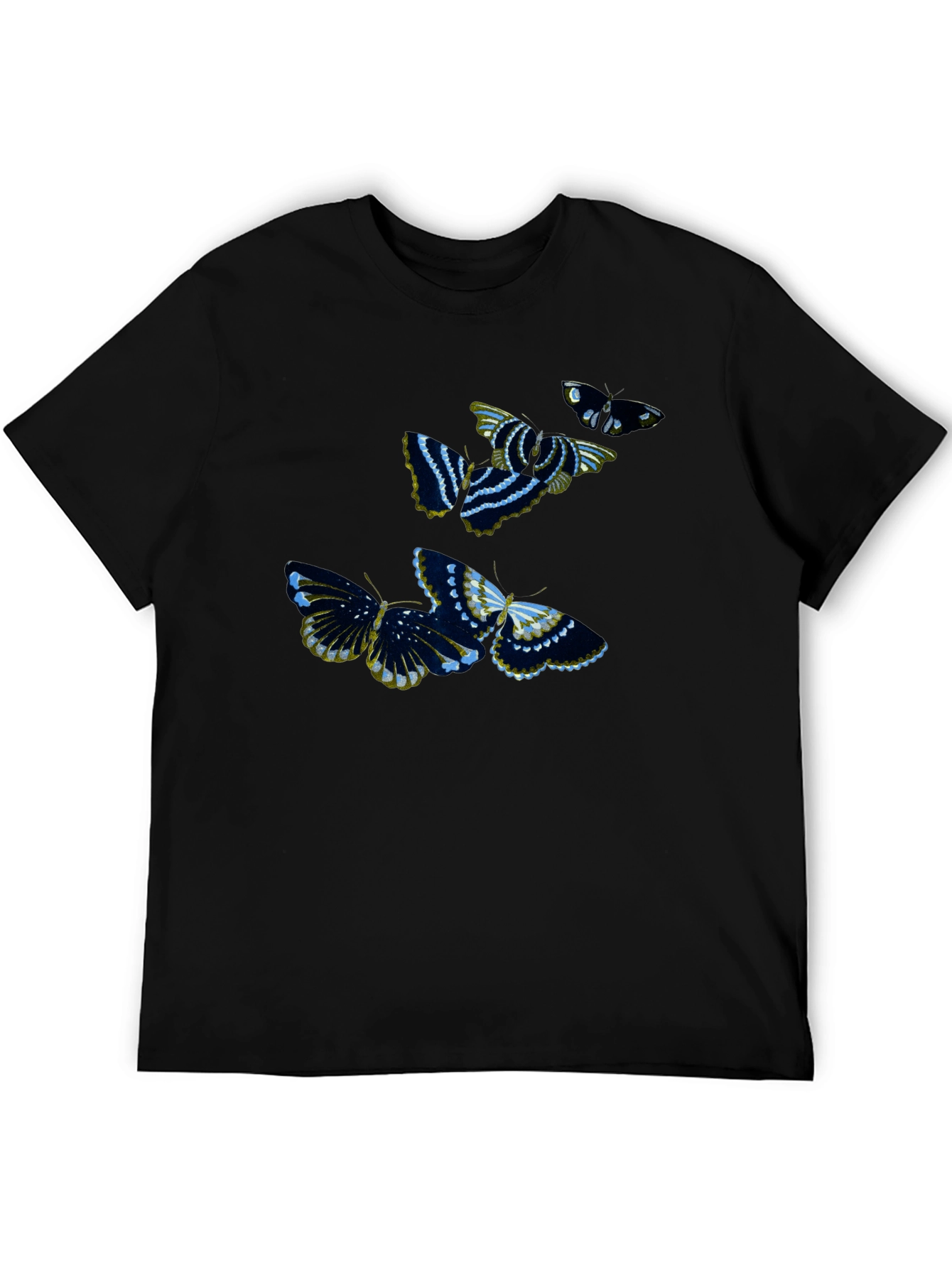 Butterfly Graphic Black T-Shirt