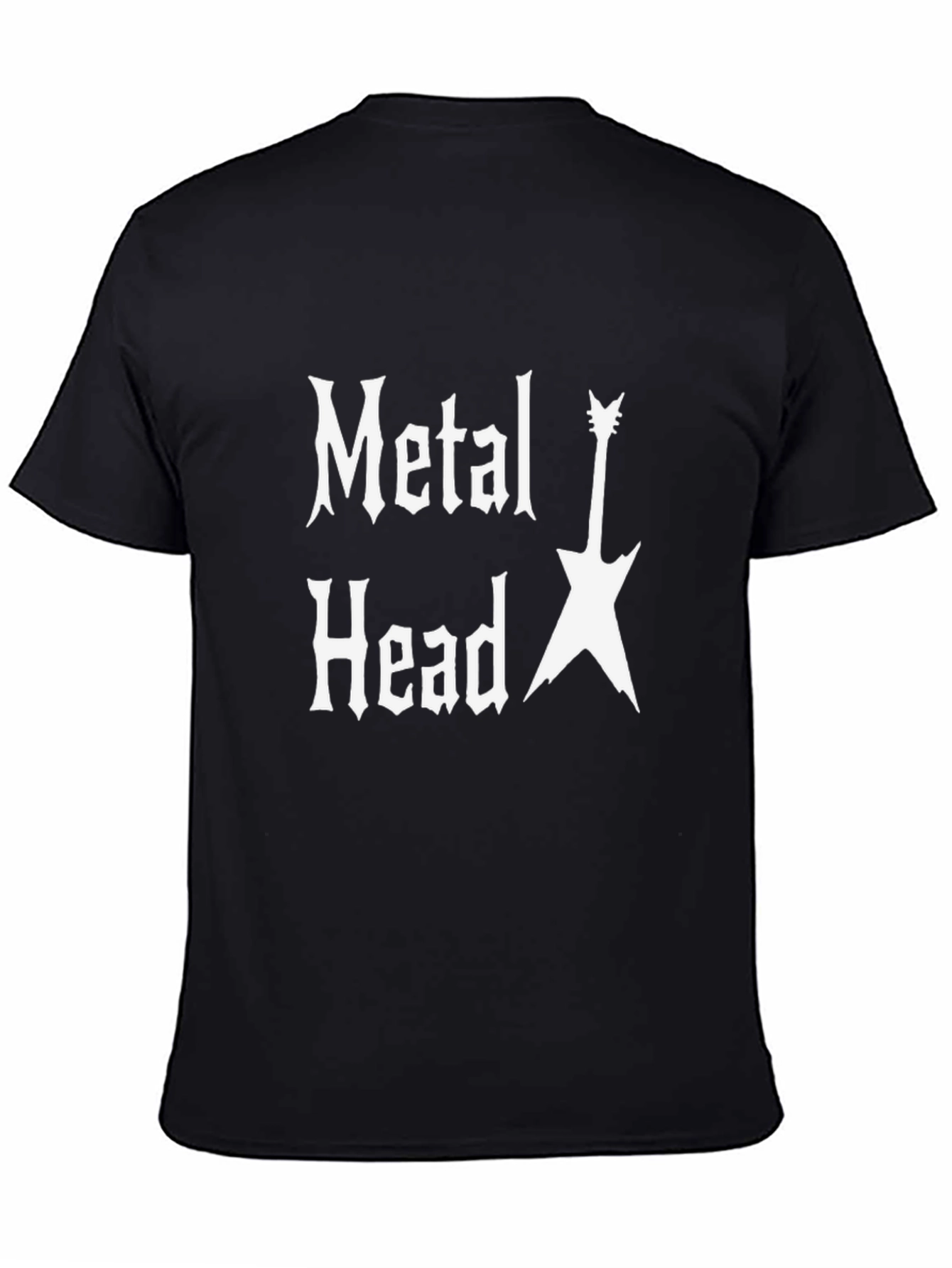 Metal Head Graphic T-Shirt - Rock Band Tee