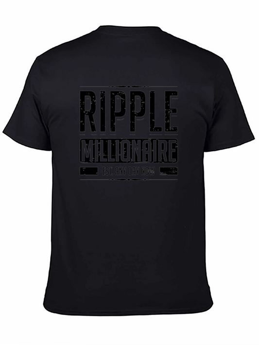 Ripple Millionaire T-Shirt - Crypto Humor