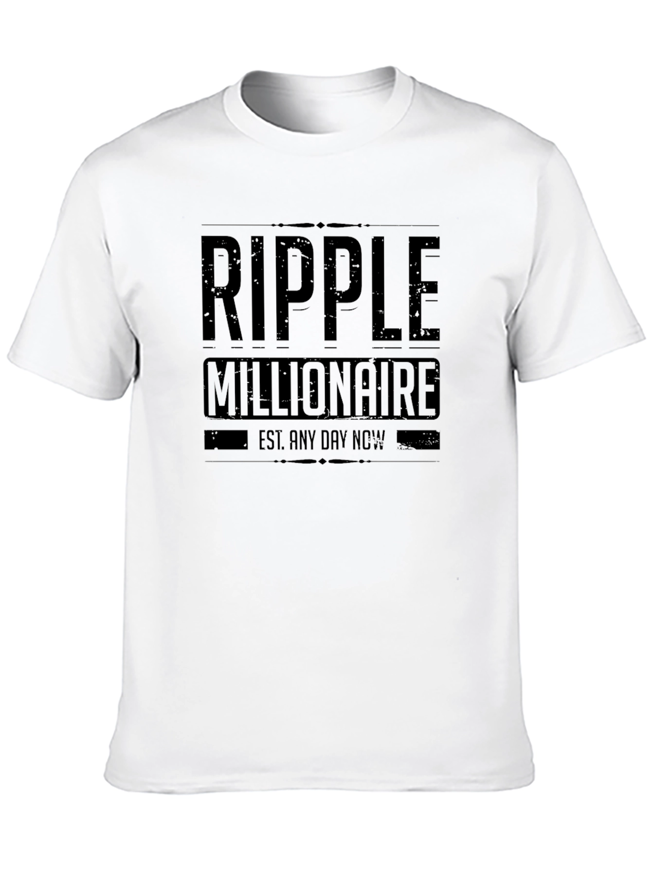 Ripple Millionaire T-Shirt - Crypto Humor