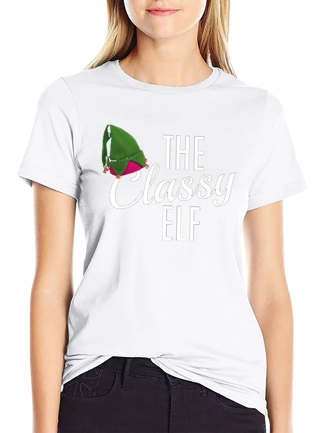The Classy Elf T-Shirt - Holiday Humor