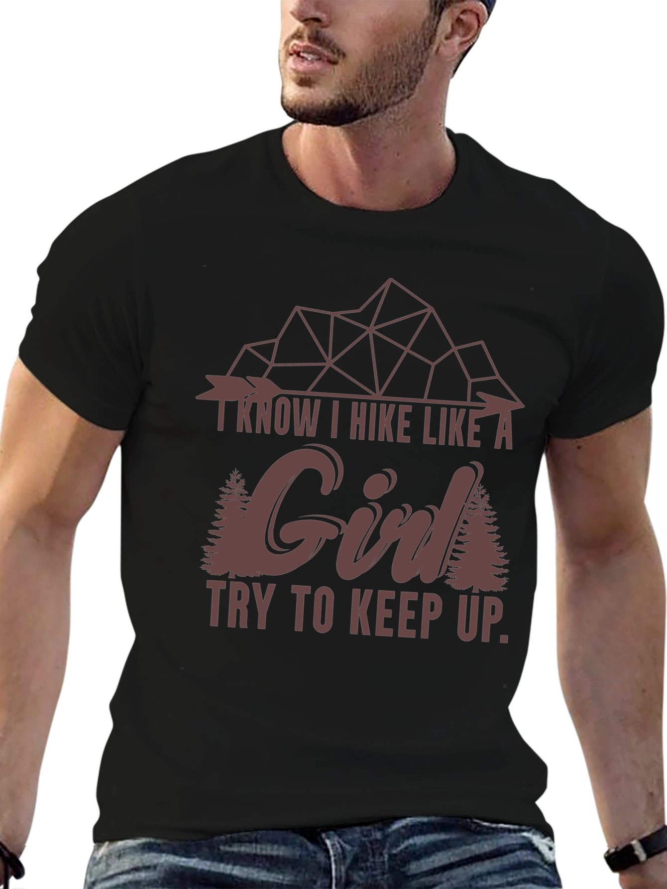 I Hike Like a Girl Graphic Tee