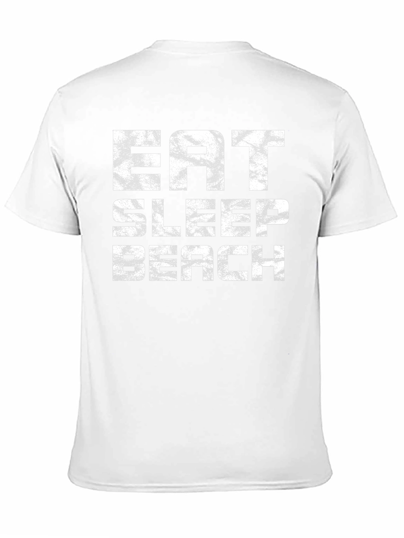 Eat Sleep Beach Black T-Shirt