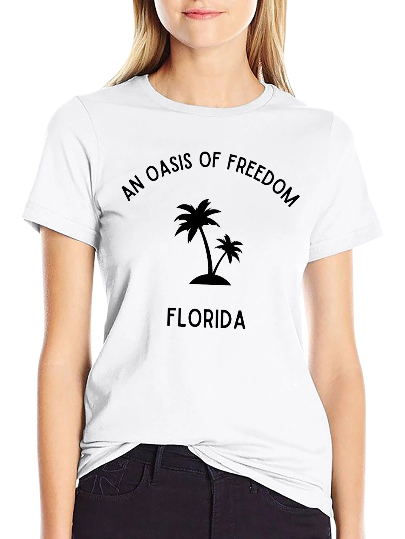 Oasis of Freedom Florida Graphic T-Shirt