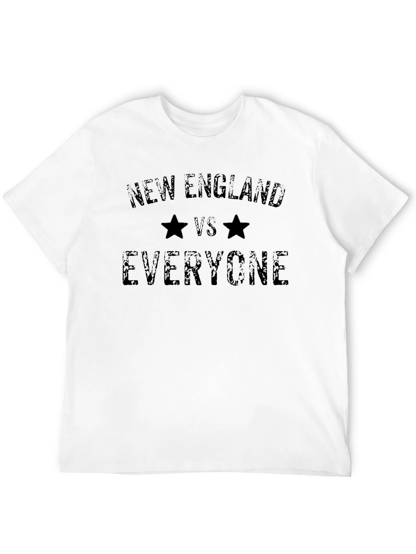 New England vs Everyone Black Tee