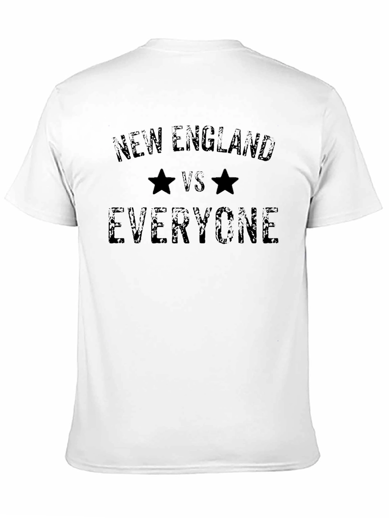 New England vs Everyone Black Tee