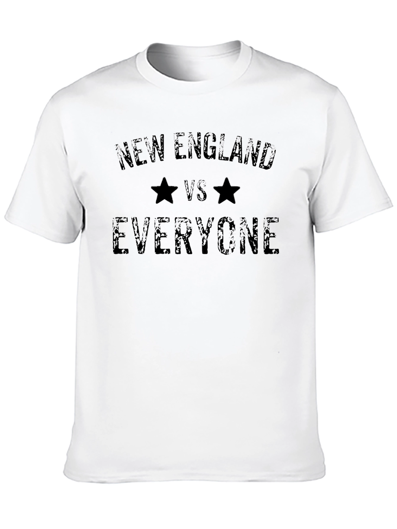 New England vs Everyone Black Tee