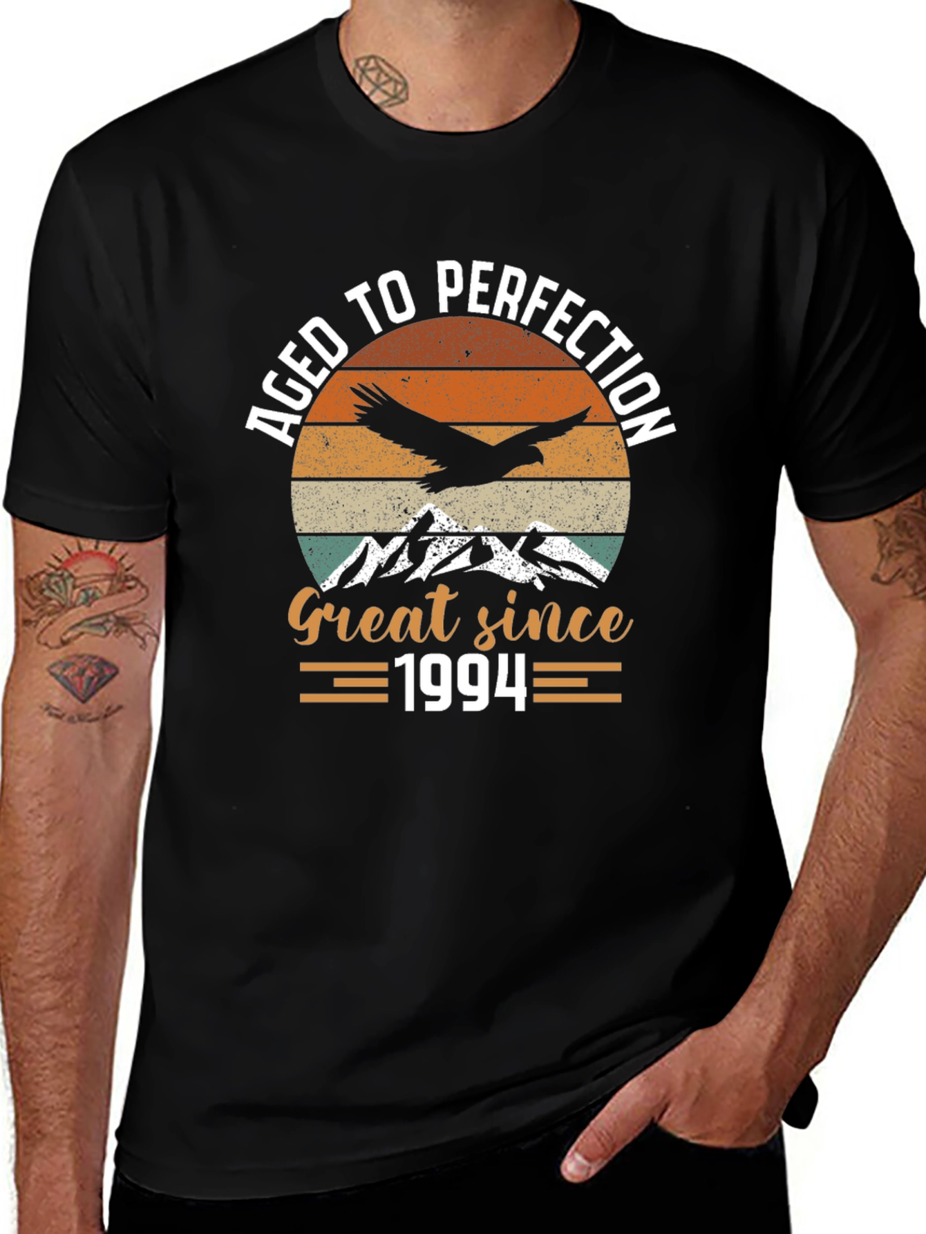 Aged to Perfection 1994 Eagle Graphic T-Shirt