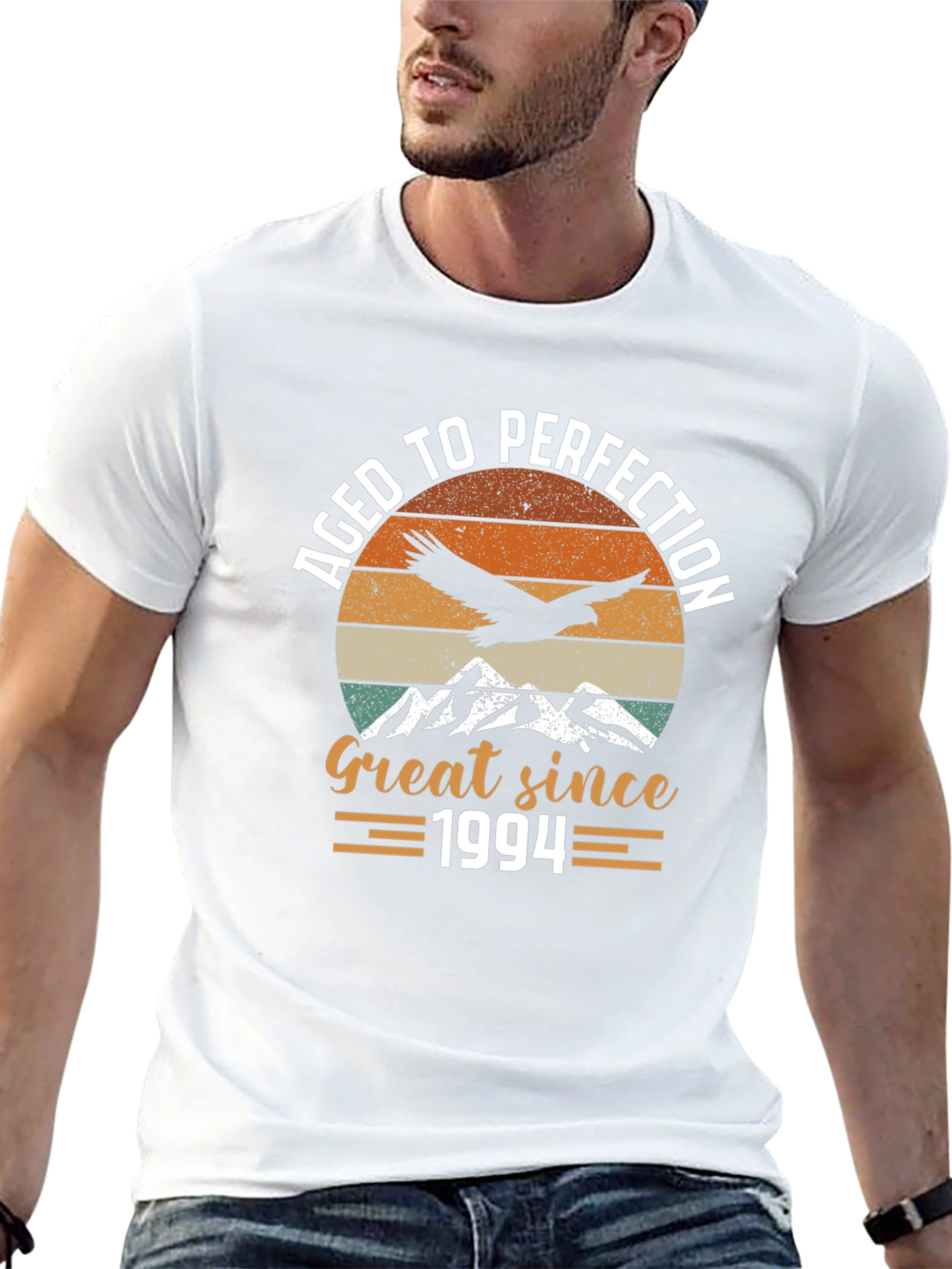 Aged to Perfection 1994 Eagle Graphic T-Shirt