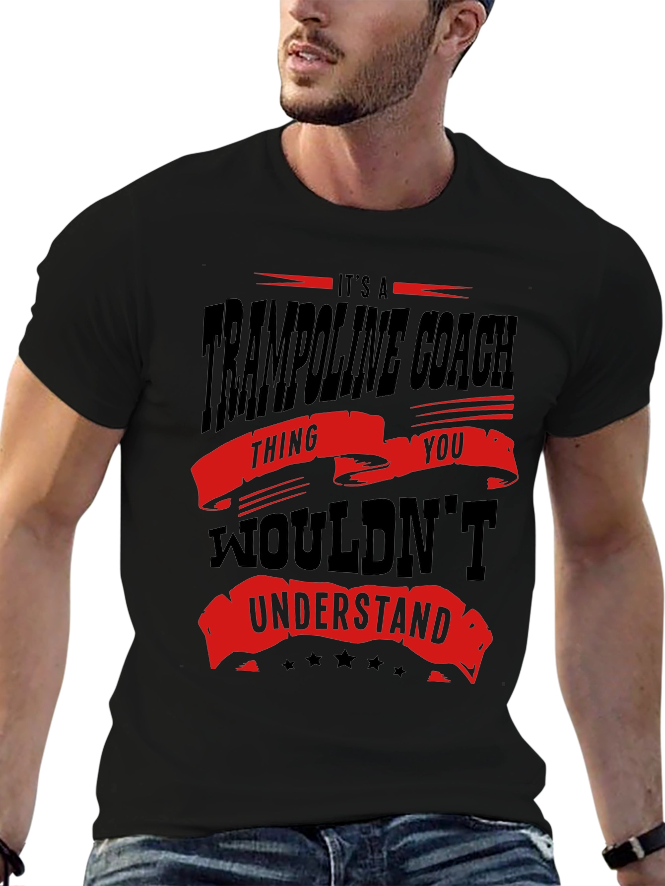 Trampoline Coach T-Shirt Funny Gift