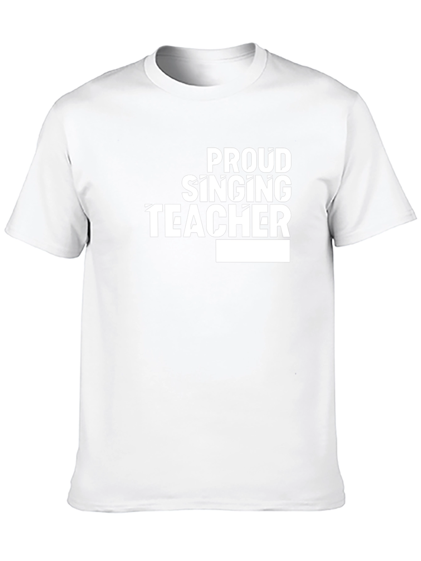 Proud Singing Teacher T-Shirt - Black