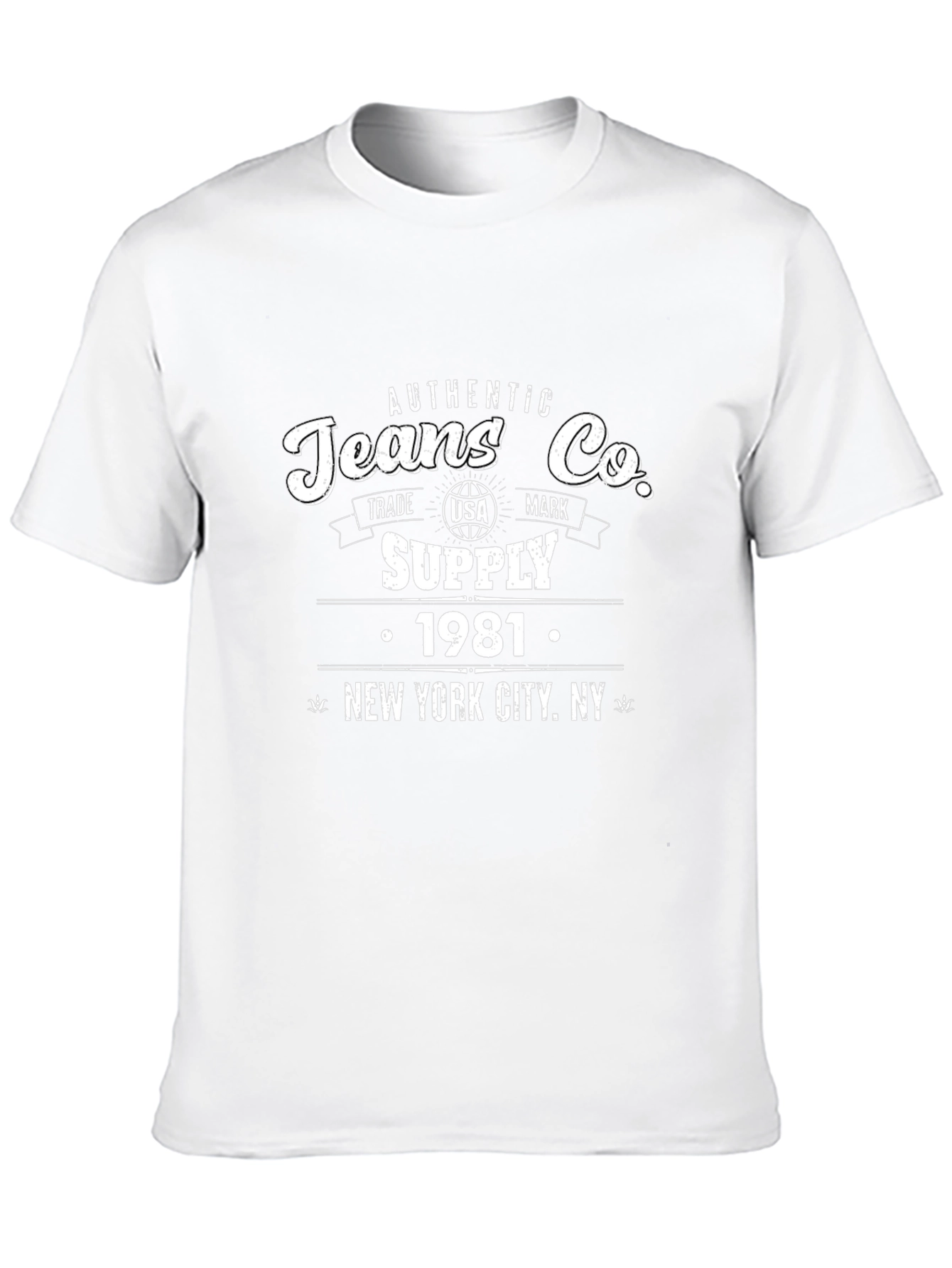 Authentic Jeans Co. 1981 Graphic Tee