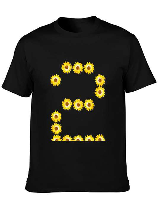 Floral Number 2 T-Shirt