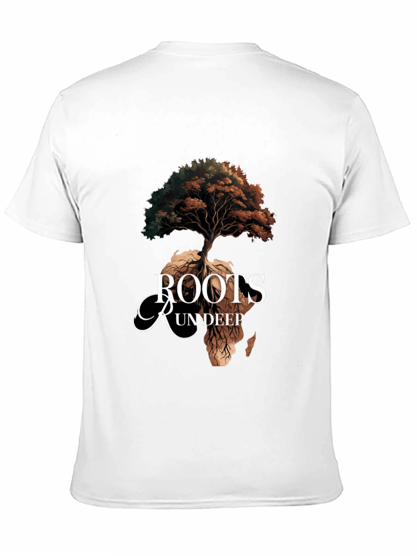 Roots Run Deep Africa Tree Graphic Tee