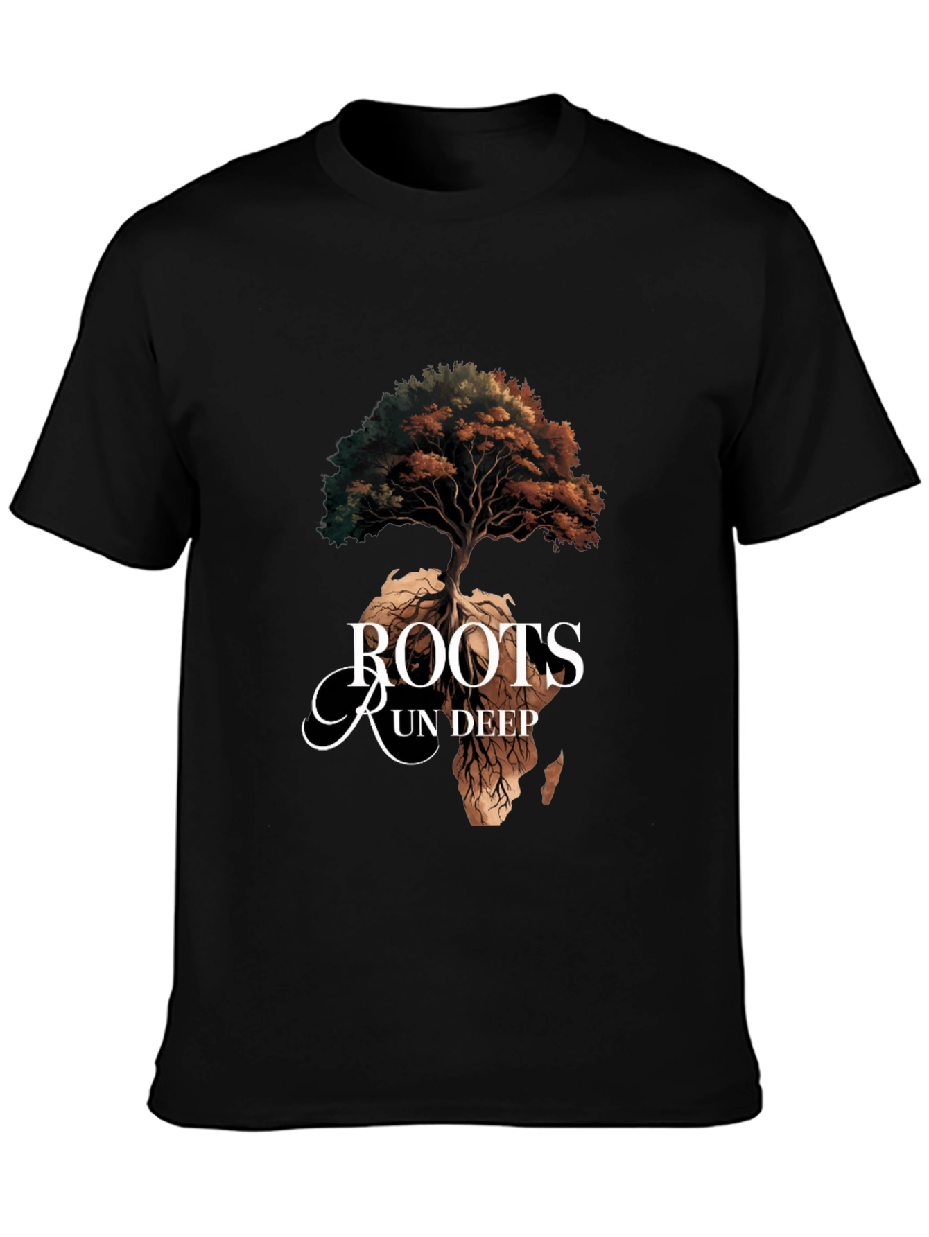 Roots Run Deep Africa Tree Graphic Tee