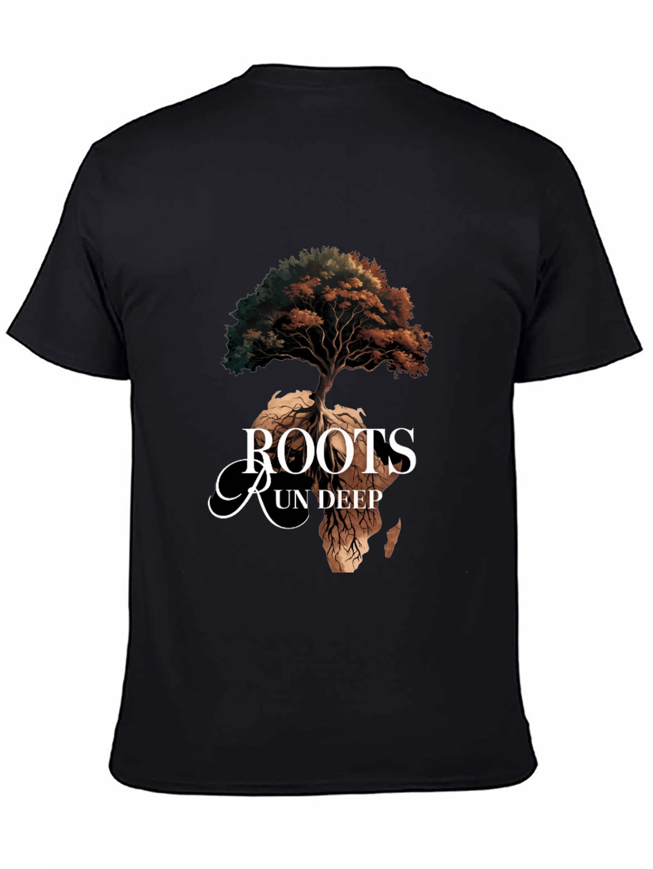 Roots Run Deep Africa Tree Graphic Tee