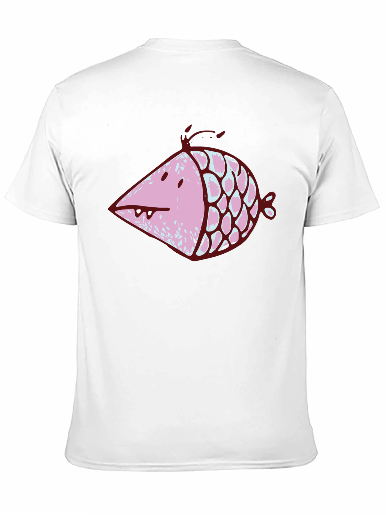 Funny Fish Graphic Tee - Unique Design