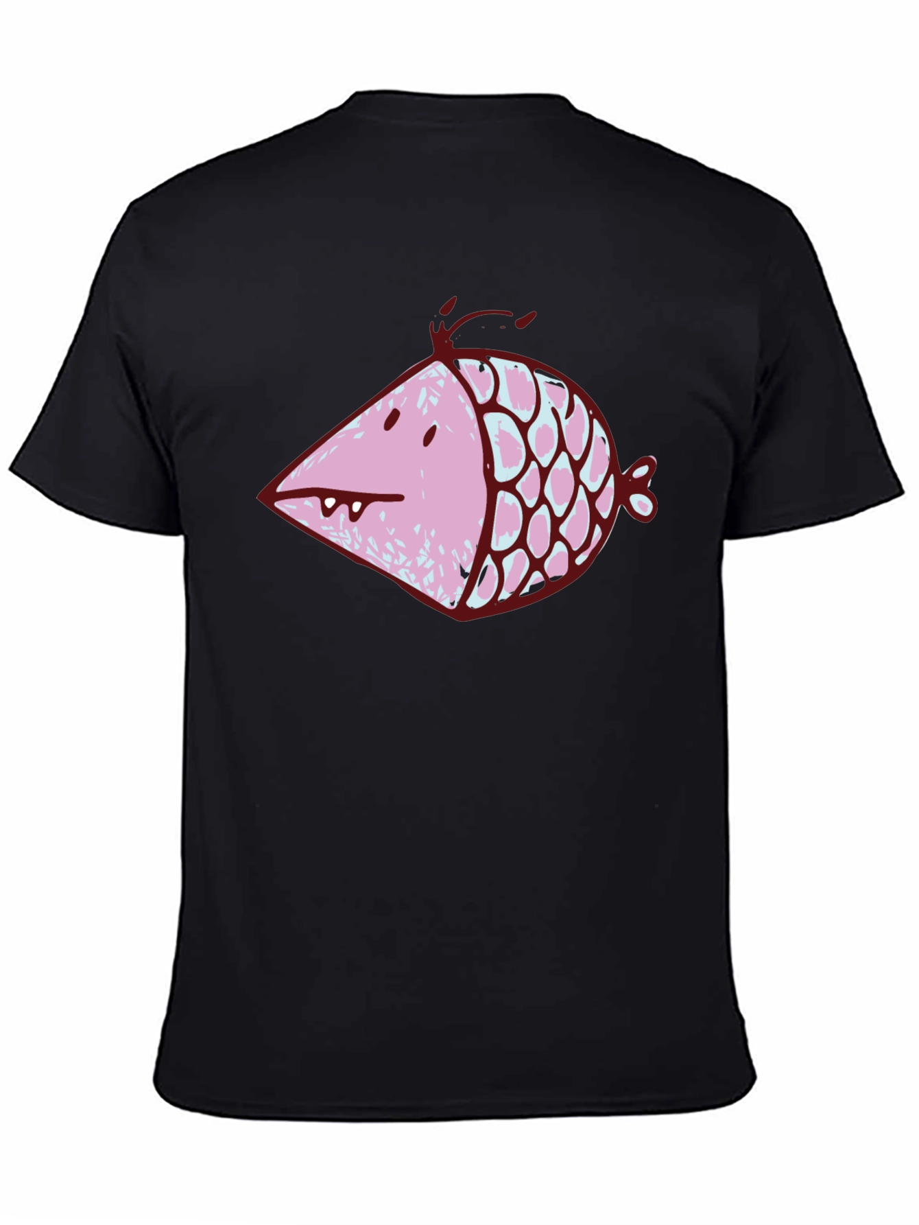 Funny Fish Graphic Tee - Unique Design