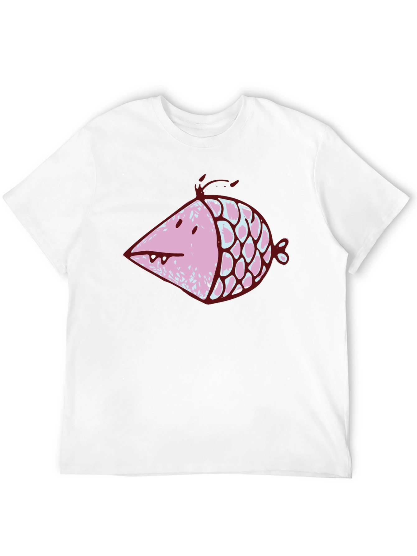 Funny Fish Graphic Tee - Unique Design