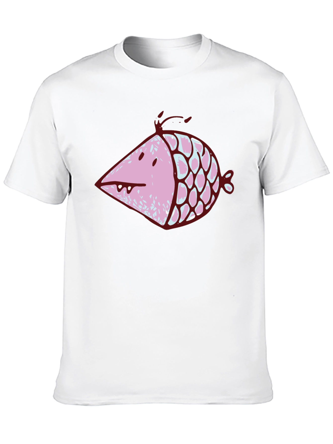 Funny Fish Graphic Tee - Unique Design