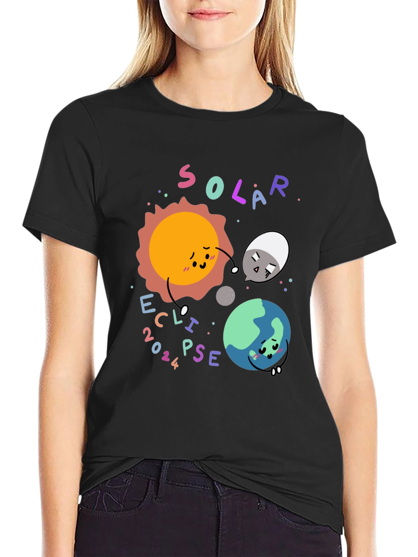 Solar Eclipse 2024 Graphic Tee