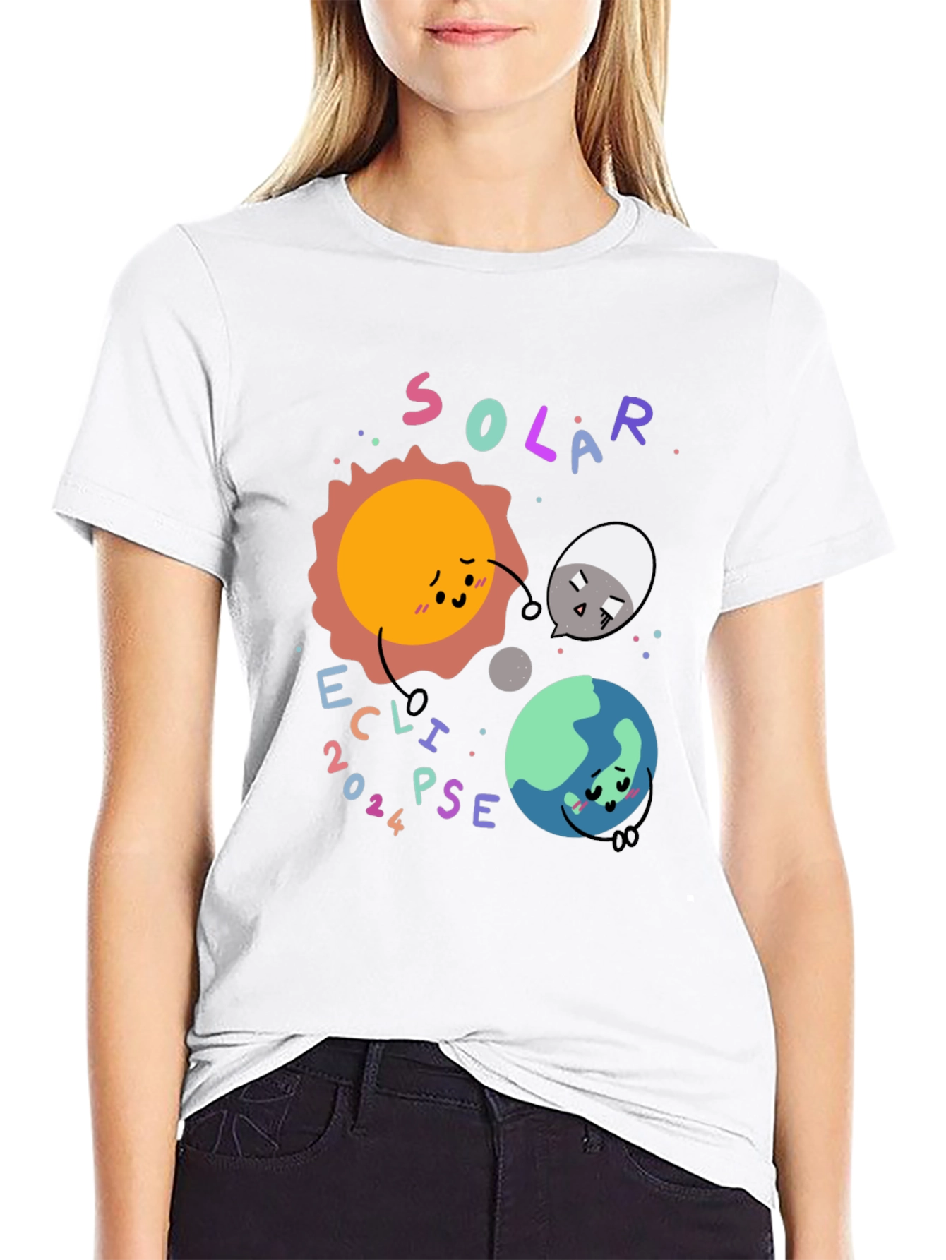 Solar Eclipse 2024 Graphic Tee