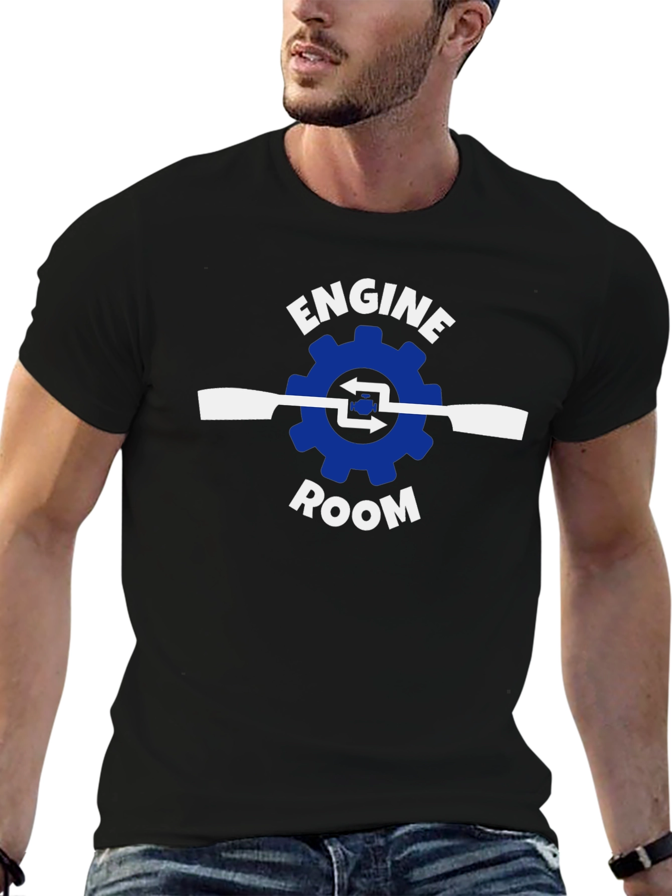 Engine Room Gear Graphic T-Shirt