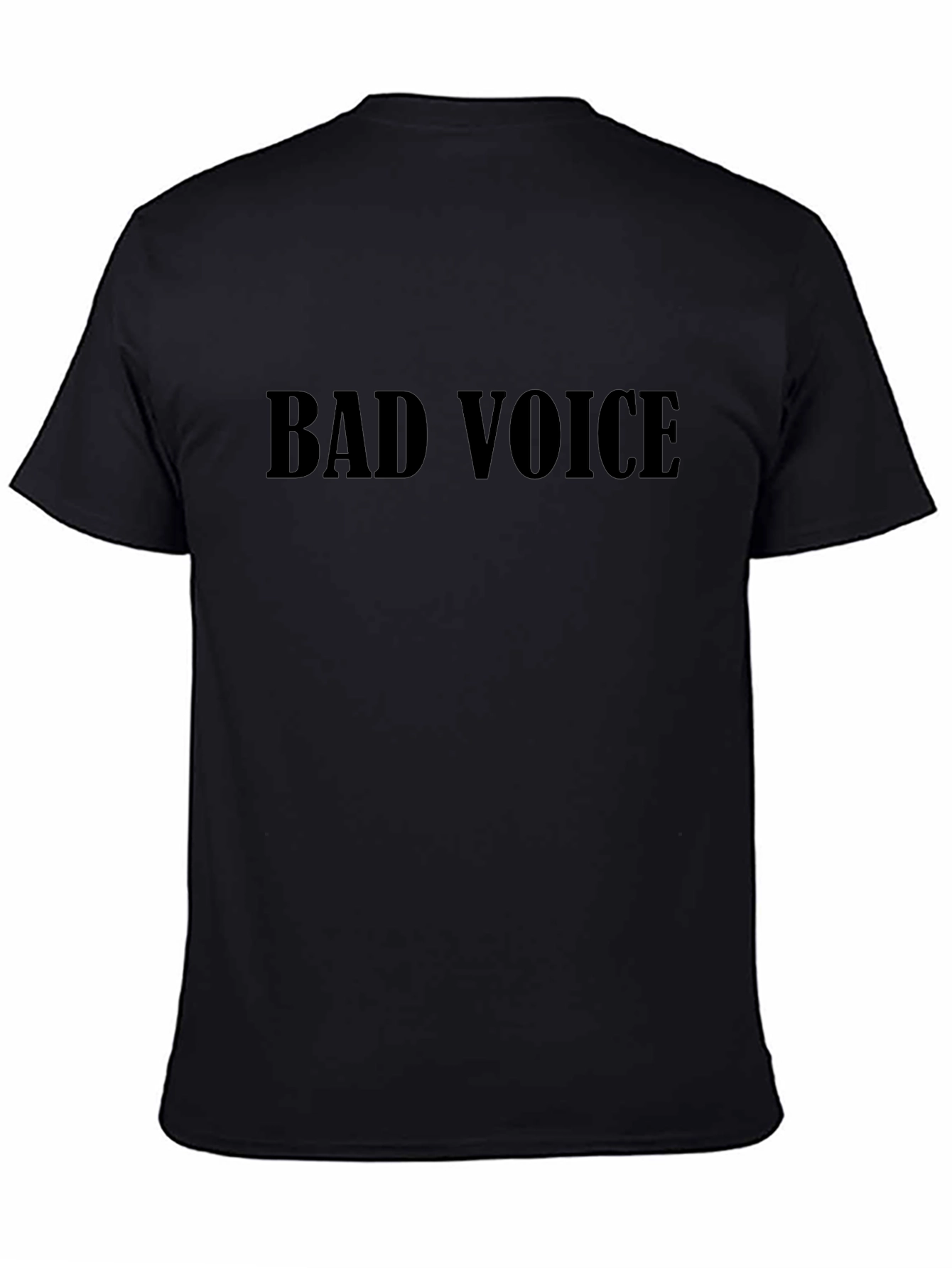 Bad Voice Black Graphic Tee - Unisex