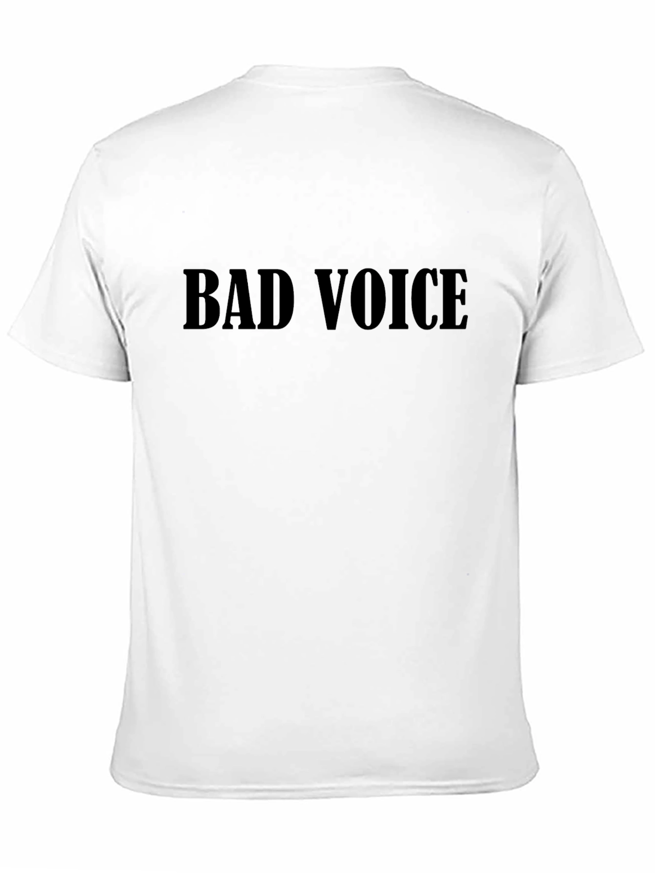 Bad Voice Black Graphic Tee - Unisex