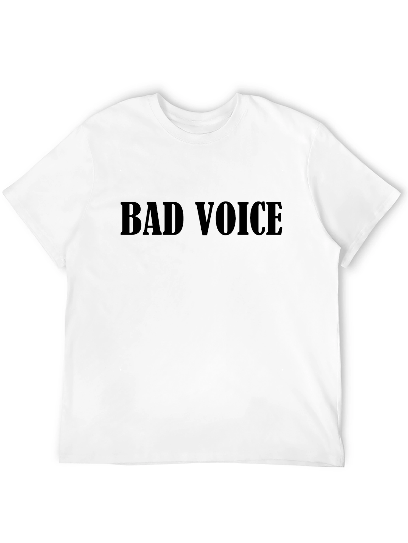 Bad Voice Black Graphic Tee - Unisex