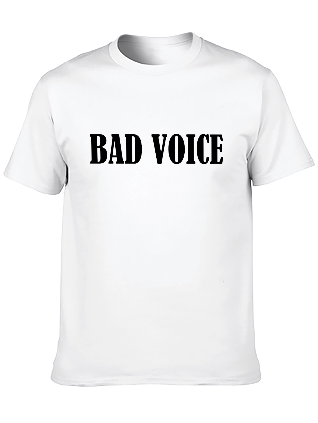 Bad Voice Black Graphic Tee - Unisex