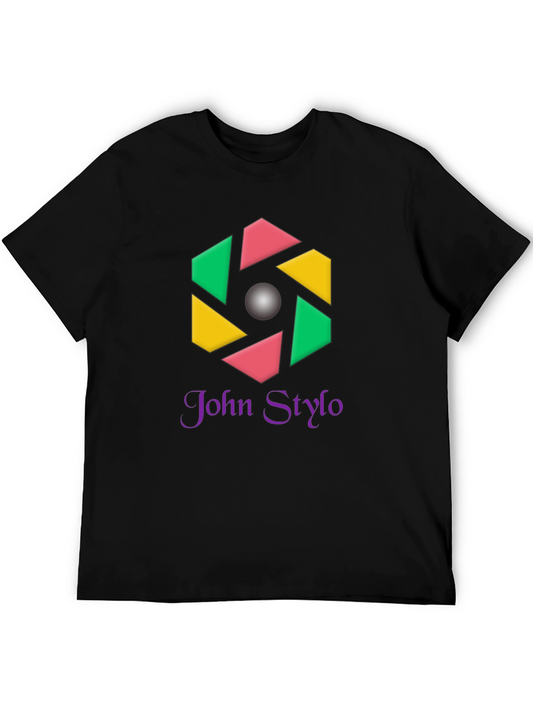 Modern Geometric T-Shirt - John Stylo Design