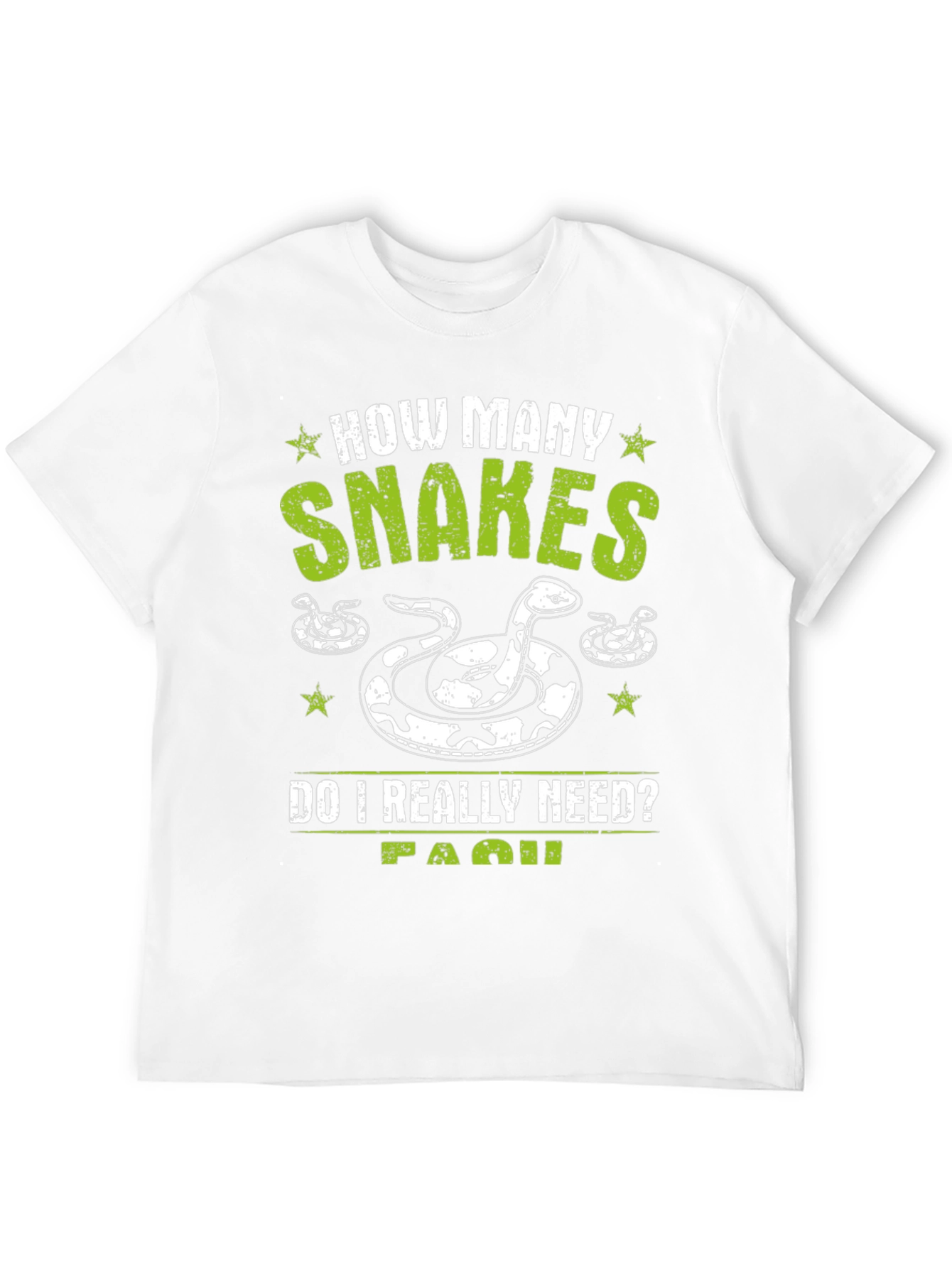 Snakes Graphic T-Shirt - Novelty Reptile Lover Tee