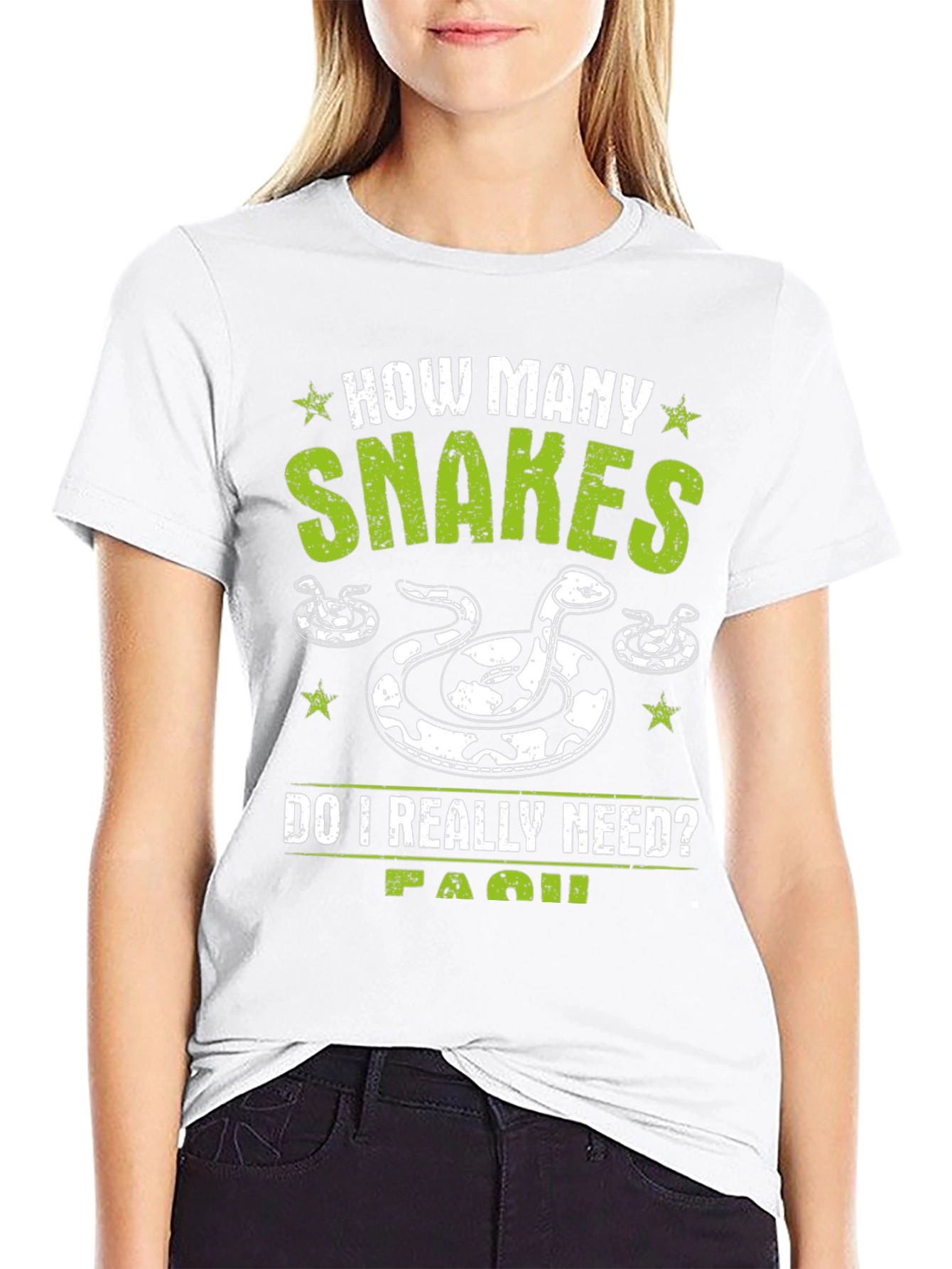Snakes Graphic T-Shirt - Novelty Reptile Lover Tee