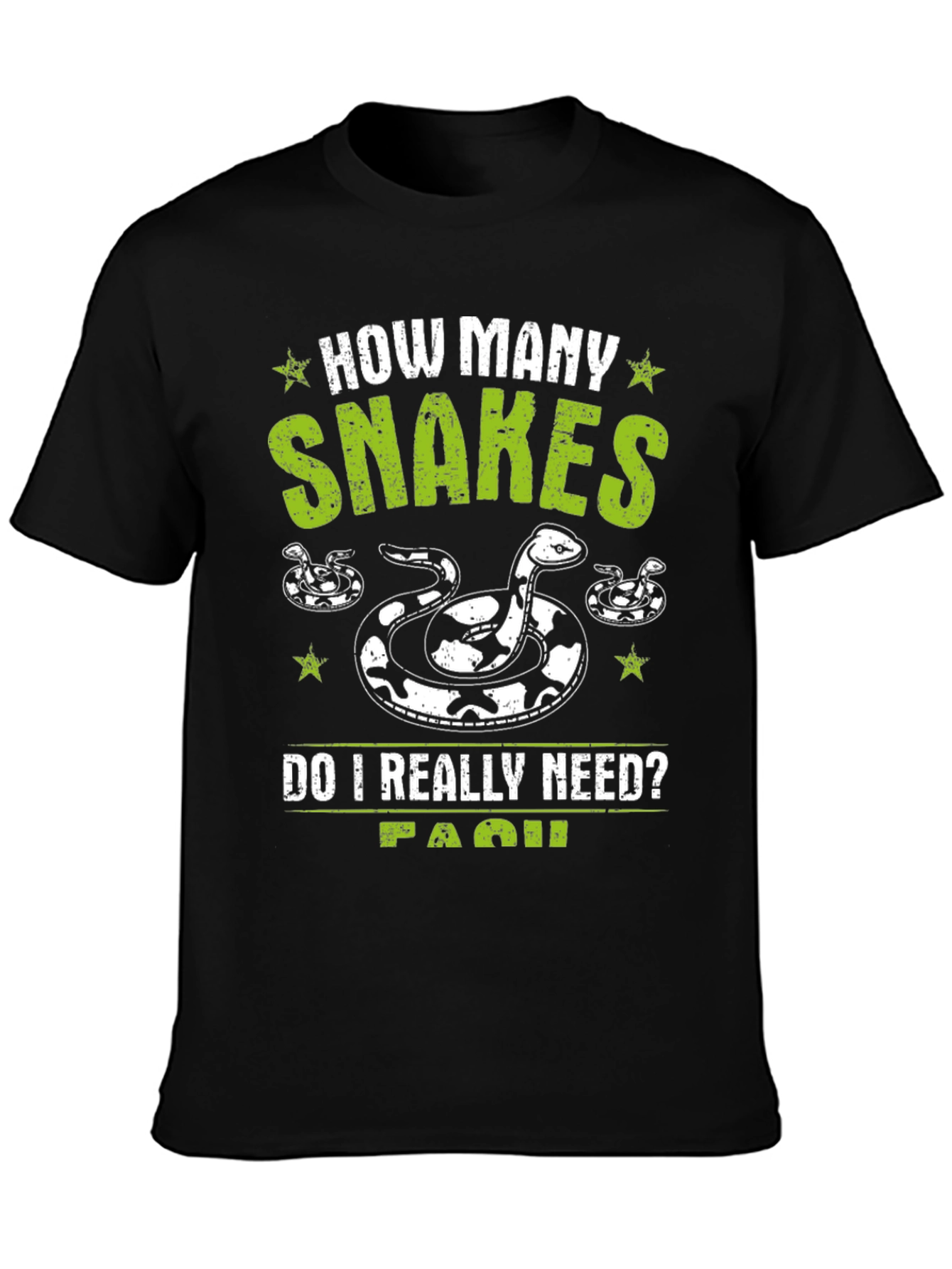 Snakes Graphic T-Shirt - Novelty Reptile Lover Tee