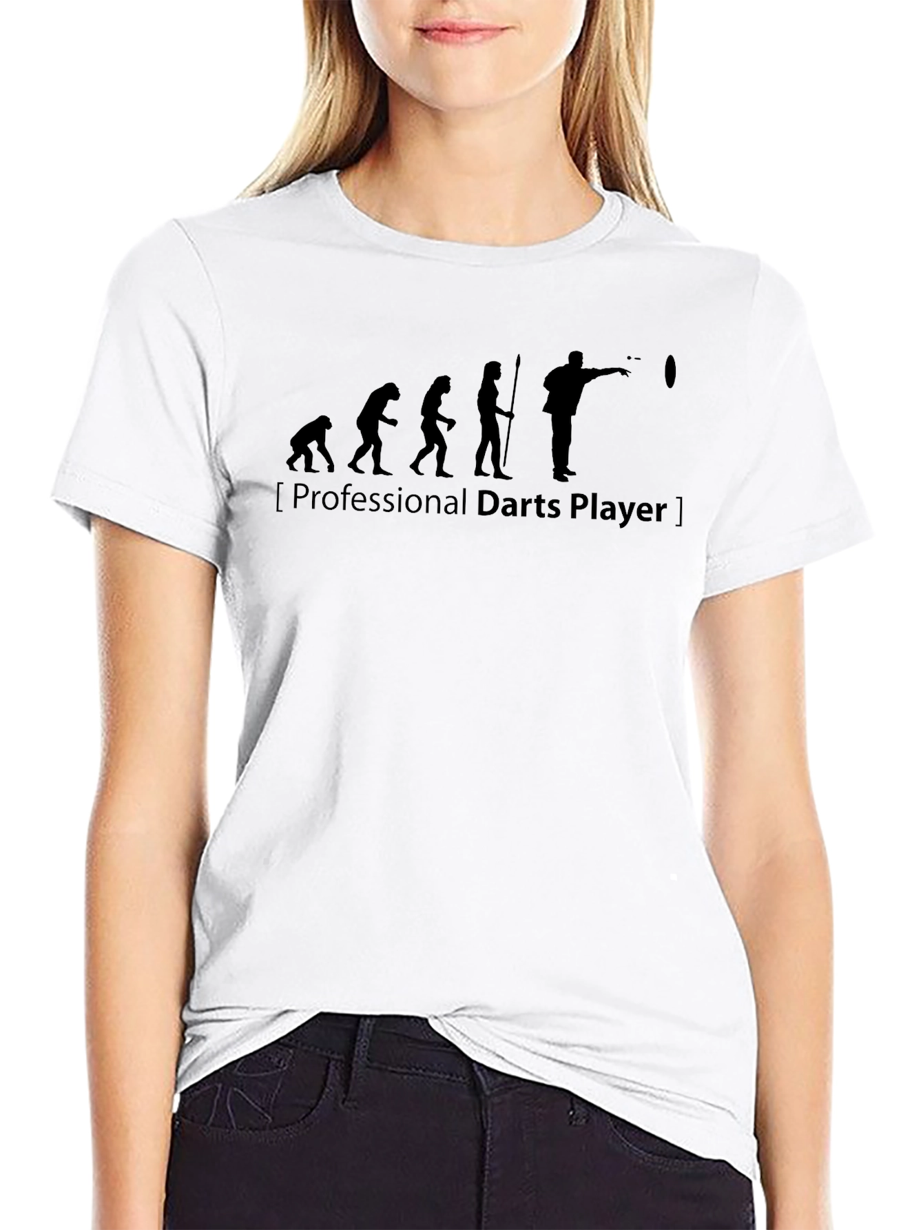 Evolution Darts Player Black T-Shirt