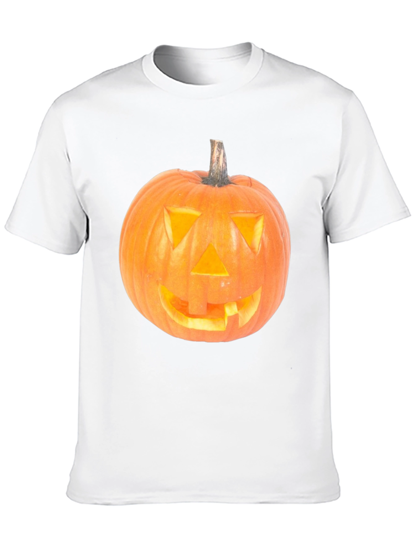 Halloween Pumpkin T-Shirt - Spooky Festive Apparel