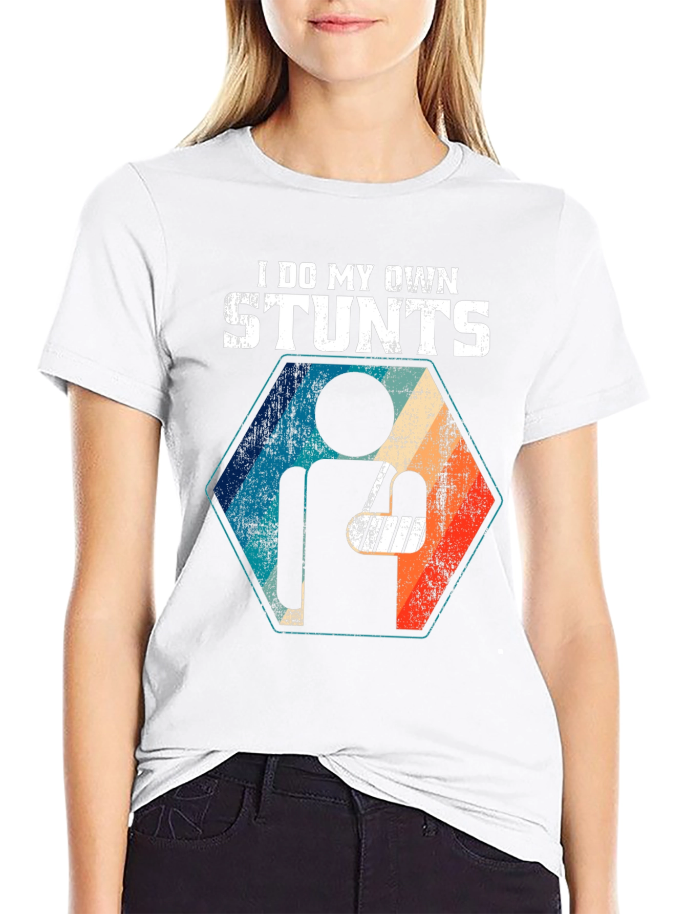 I Do My Own Stunts Graphic Tee