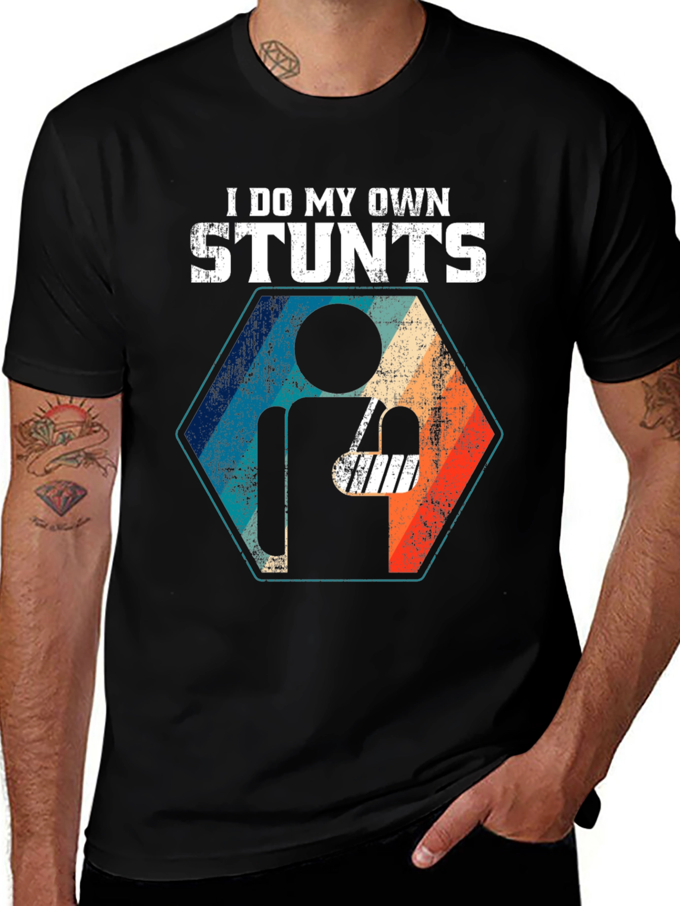 I Do My Own Stunts Graphic Tee