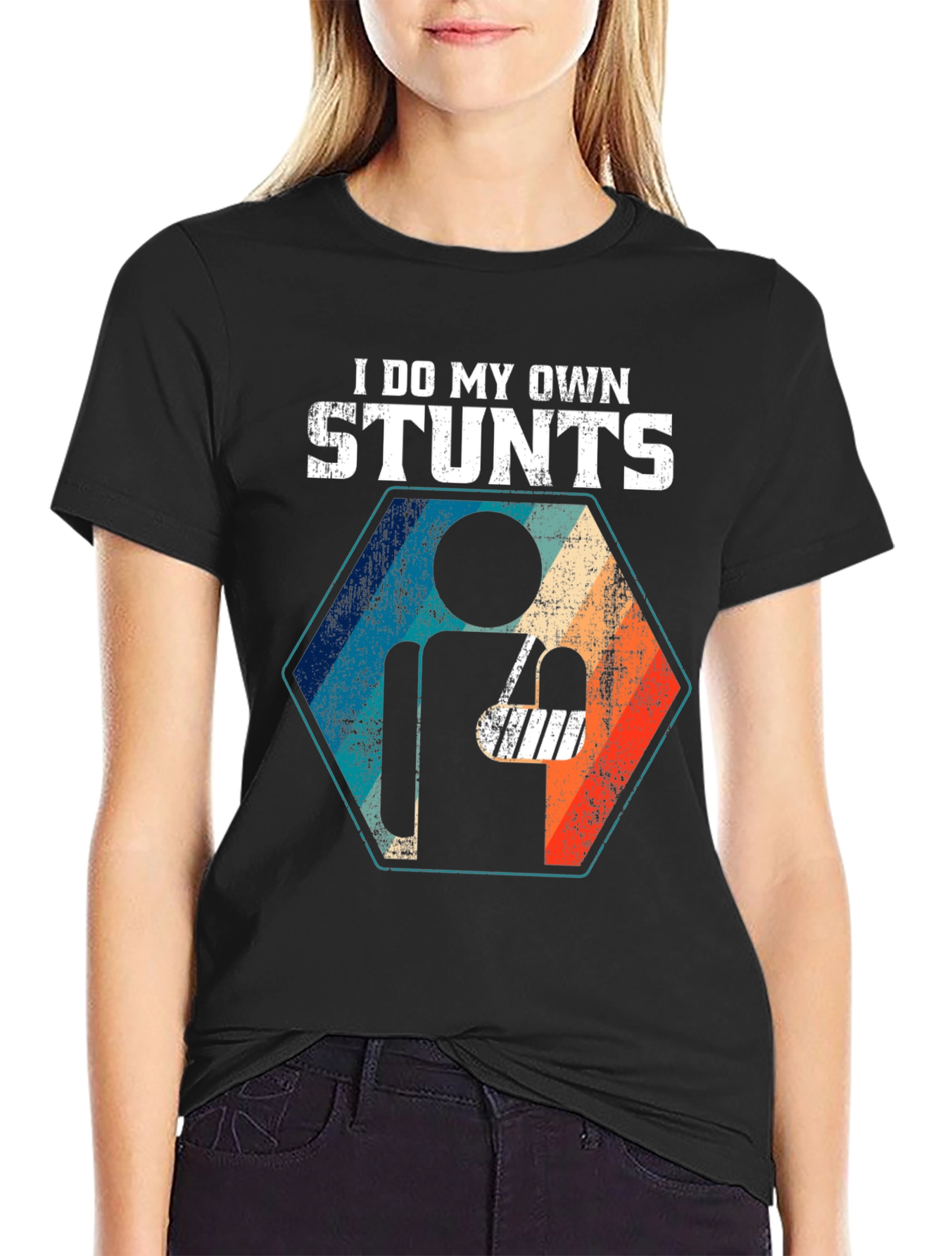 I Do My Own Stunts Graphic Tee