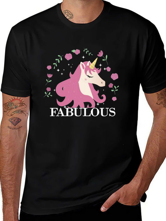 Fabulous Unicorn T-Shirt - Magical Graphic Tee