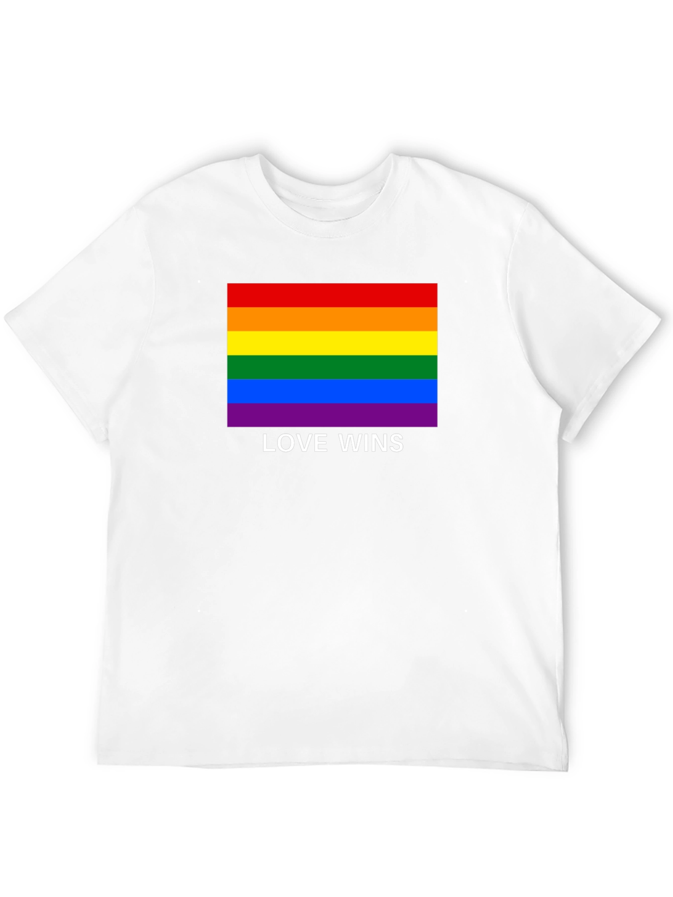 Love Wins Rainbow Pride T-Shirt