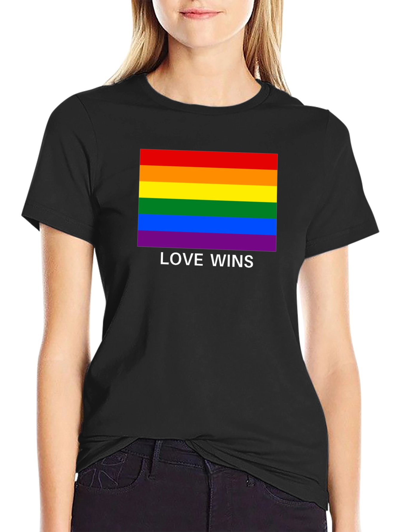 Love Wins Rainbow Pride T-Shirt